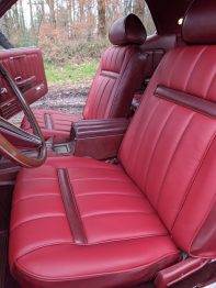 Réalisation d'une sellerie cuir sur Coupé Mercury XR7 par RC Sellerie RC Sellerie