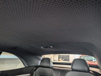 Réparation des rappels du ciel de toit sur Audi A5 par RC Sellerie RC Sellerie